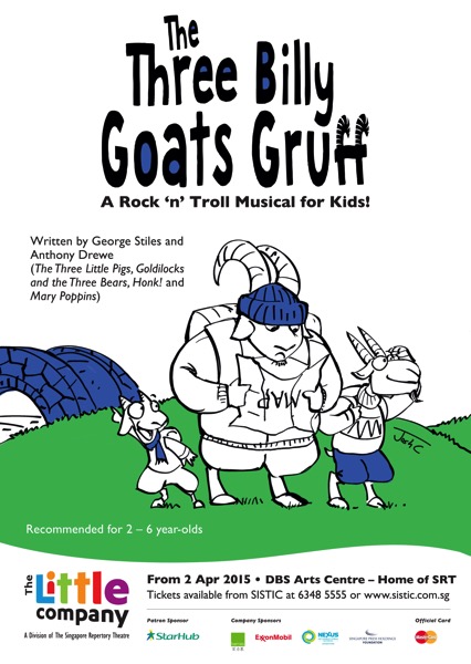 3 Billy Goats Gruff POSTER