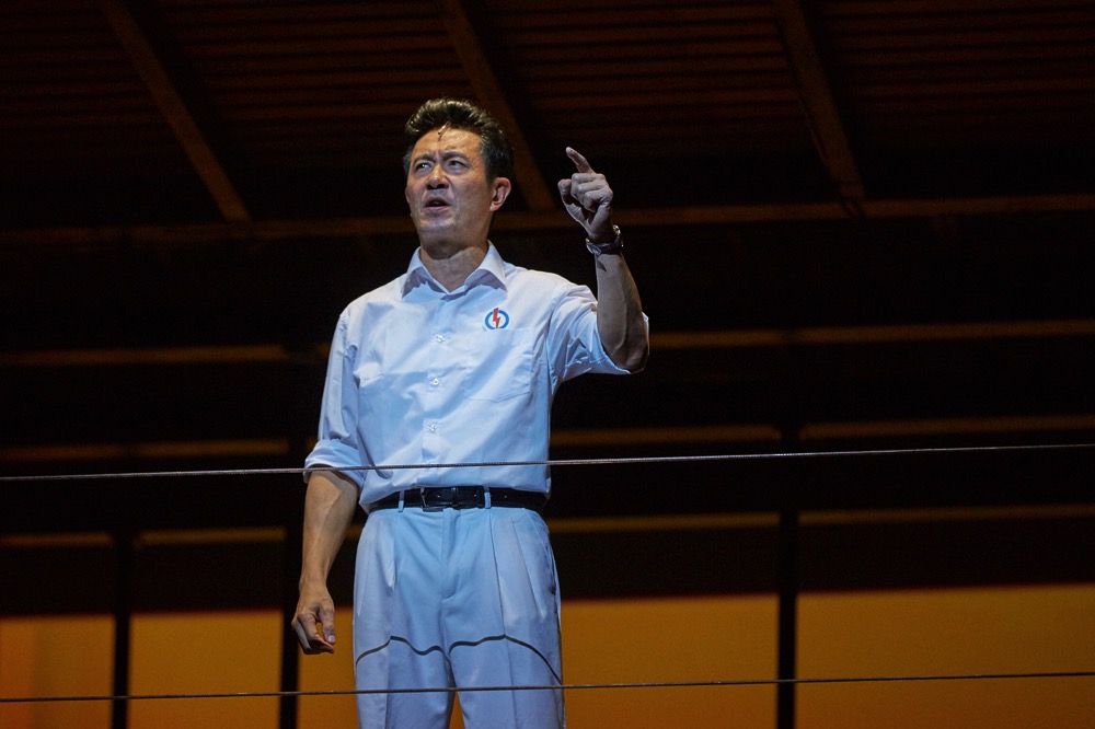 Adrian Pang in The LKY Musical 2